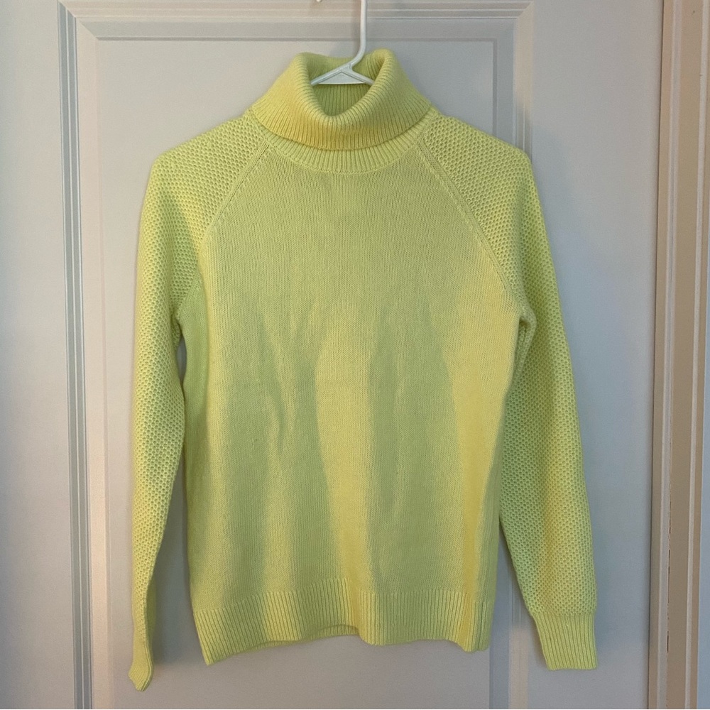 Mixed Stitch Turtleneck Sweater